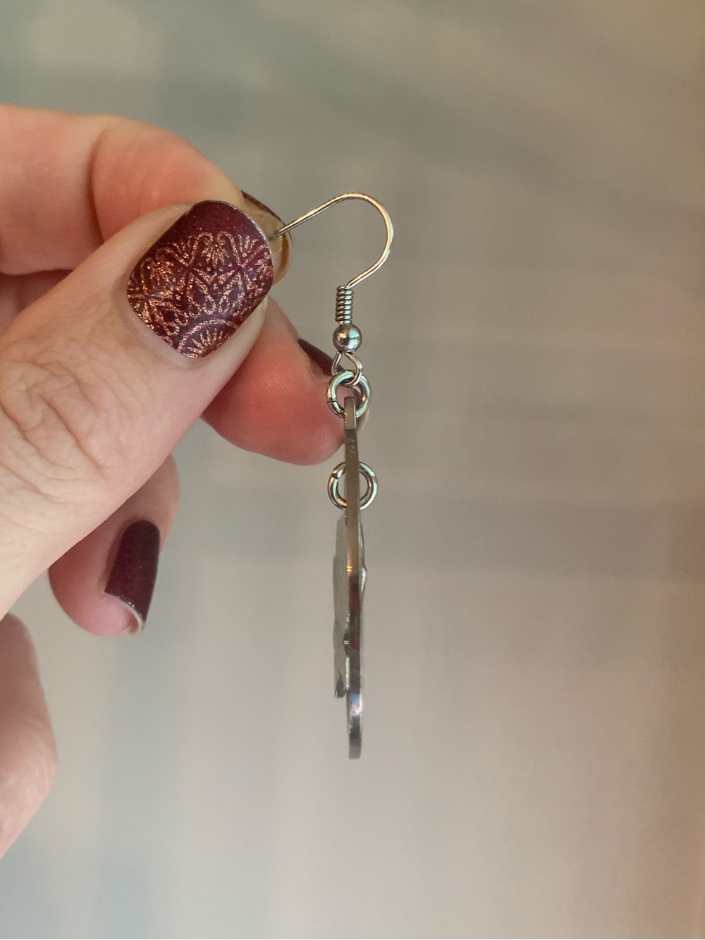Pittsburgh Penguins Dangle Earrings NHL Game Day Jewelry - Picture 4 of 6